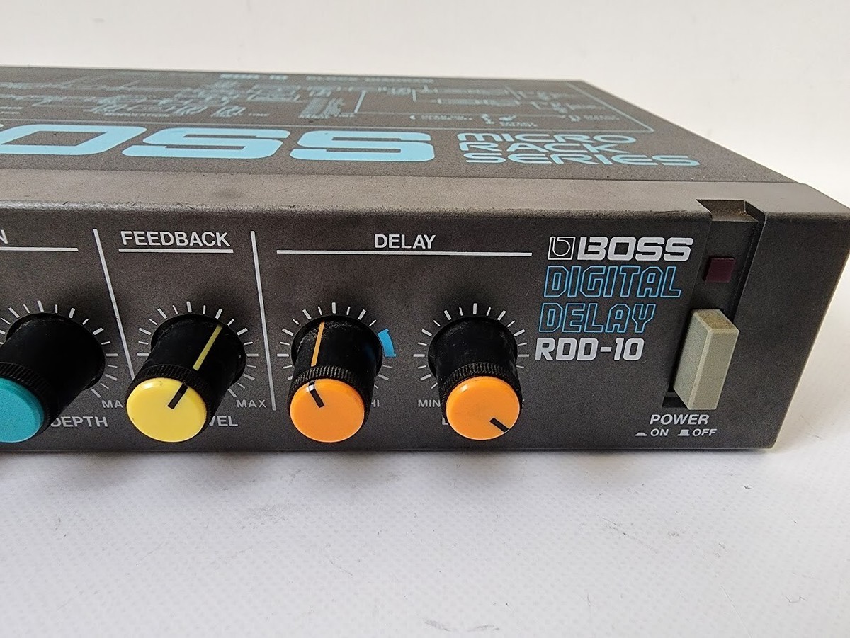 BOSS RDD-10 Digital Delay Micro Rack Guitar Effects | eBay
