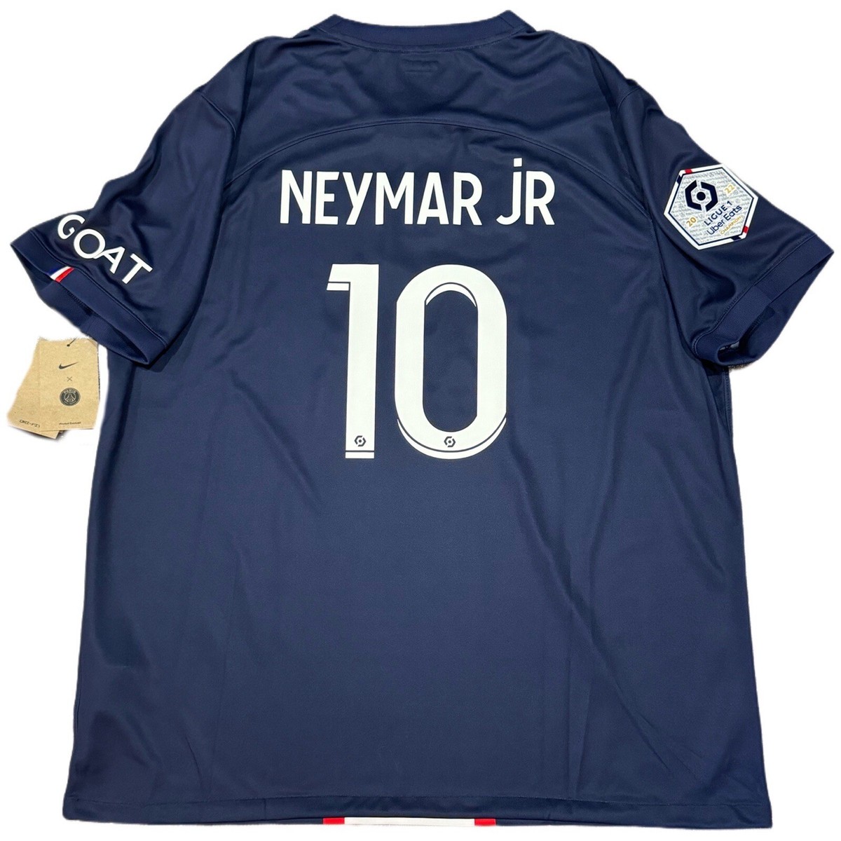 2022/23 PSG Home Jersey #10 Neymar Jr 2XL Nike Paris Saint Germain