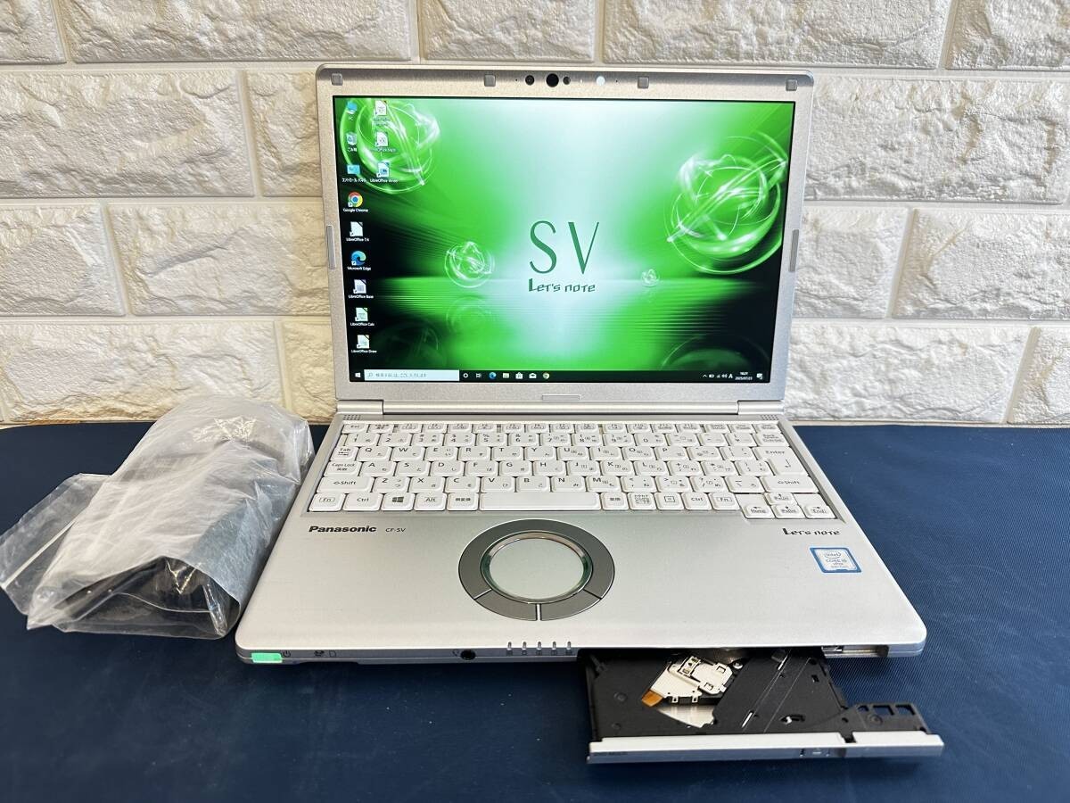 Panasonic Let's note CF-SV7 i7 8th Gen 8GB 512GB SSD Office DVD