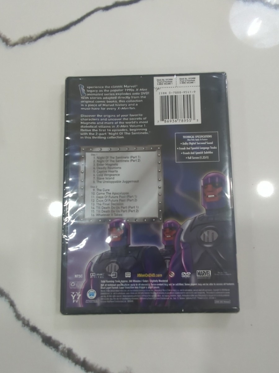 X-Men - Vol.1 (DVD, 2009, 2-Disc Set) for sale online | eBay