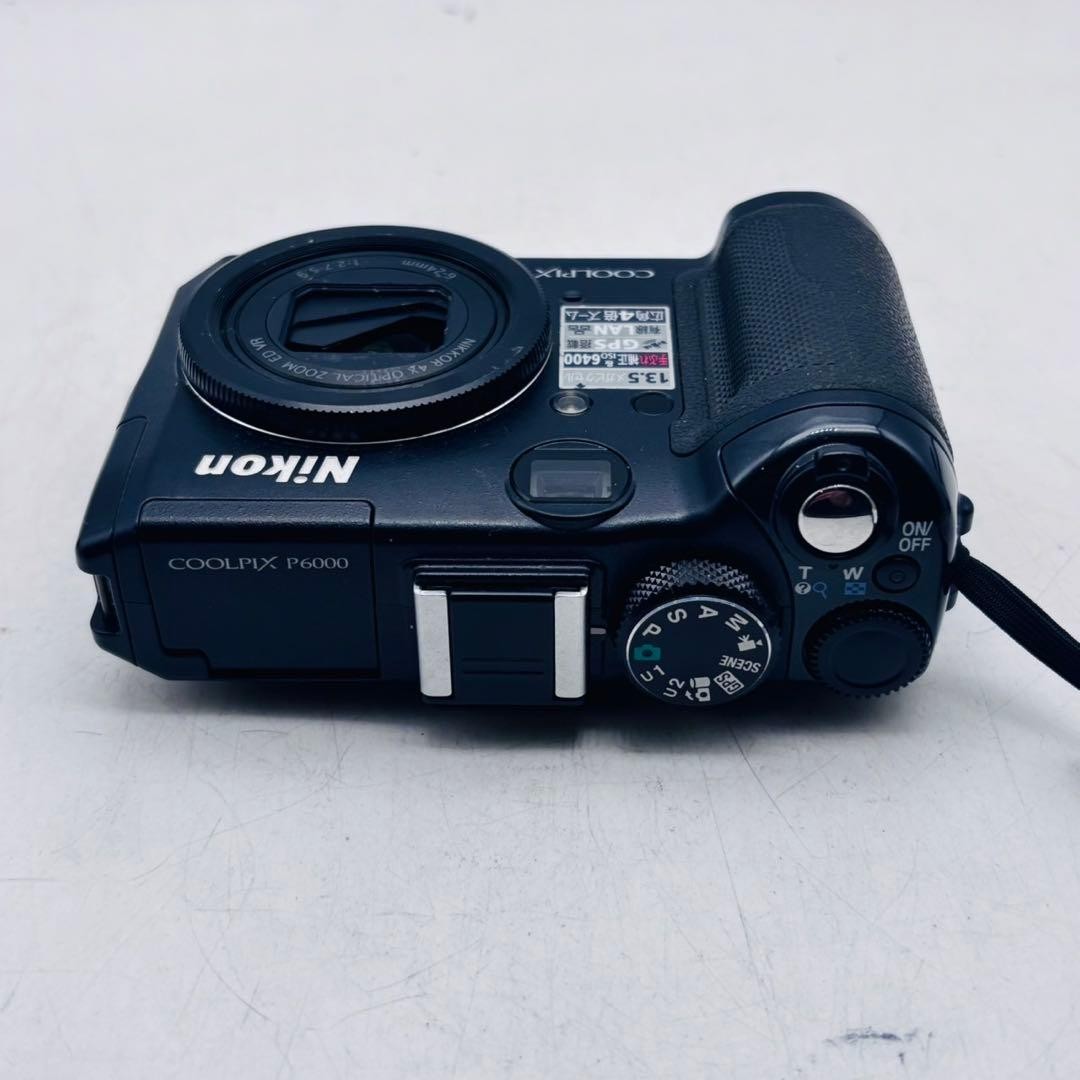 Nikon COOLPIX P6000 13.5MP Digital Camera - Black for sale online