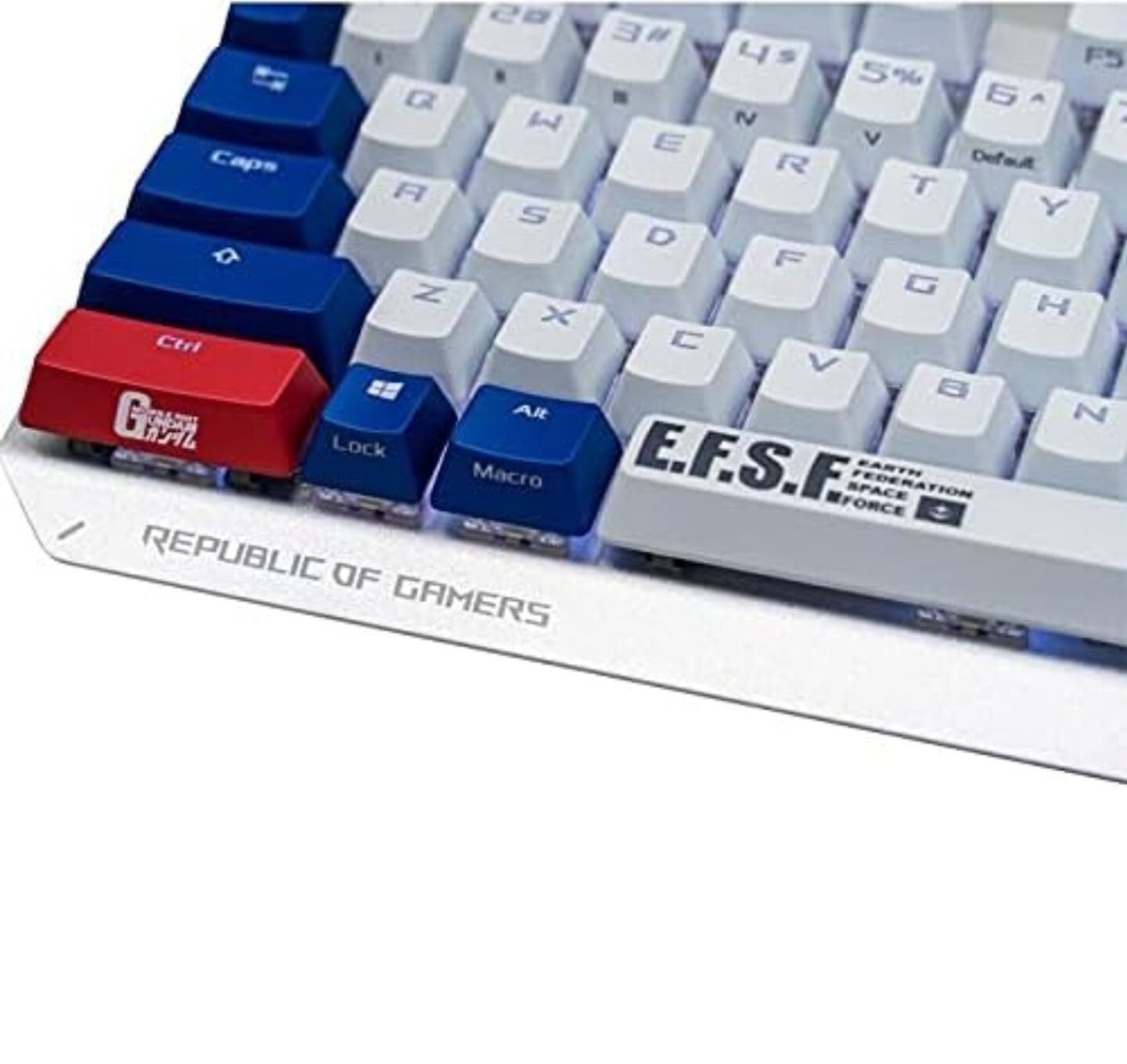 ASUS ROG Strix Scope TKL GUNDAM EDITION Gaming Keyboard RGB Blue