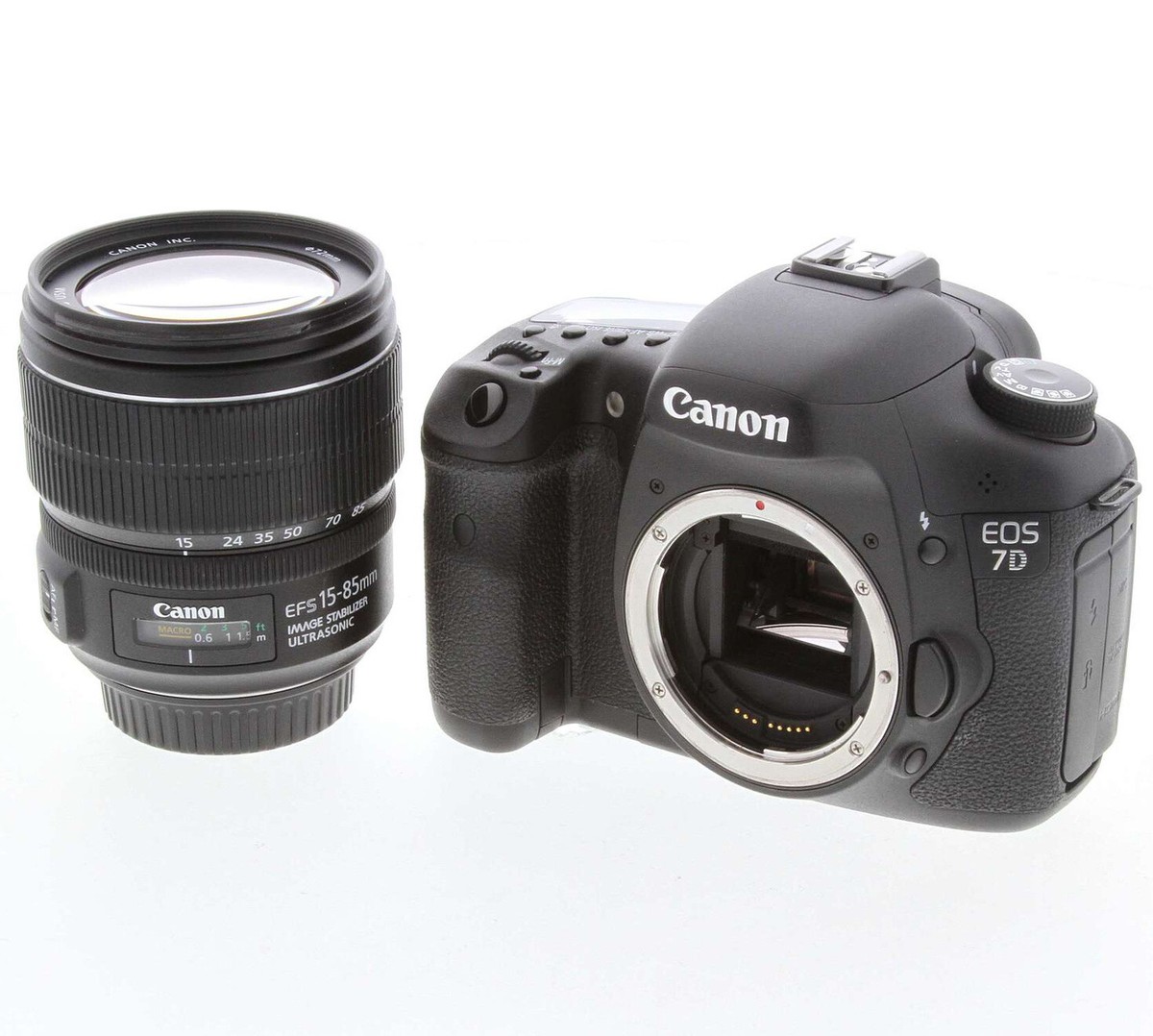 CANON EOS 7D Digital Camera Q. EF-S 15-85mm ISU Lens Kit set Made