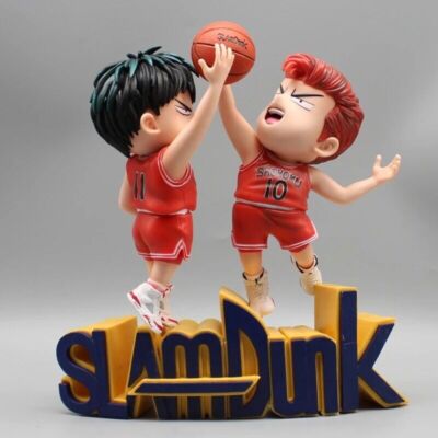 Anime SLAM DUNK Rukawa Kaede & Sakuragi Hanamichi Jump Ball Figure