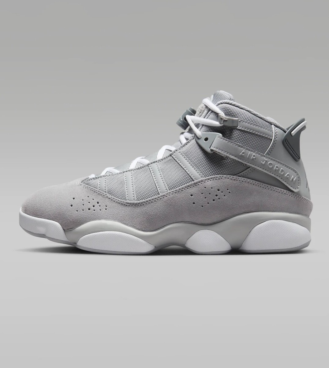 Nike Air Jordan 6 Rings Wolf Grey White Cool Grey 322992-009 | eBay