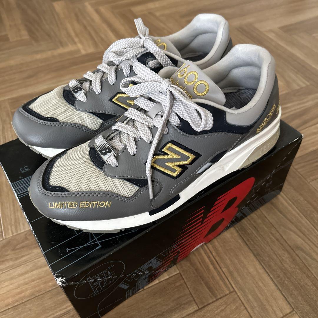 New Balance 1600 Grey CM1600LE US 7.5 from Japan | eBay