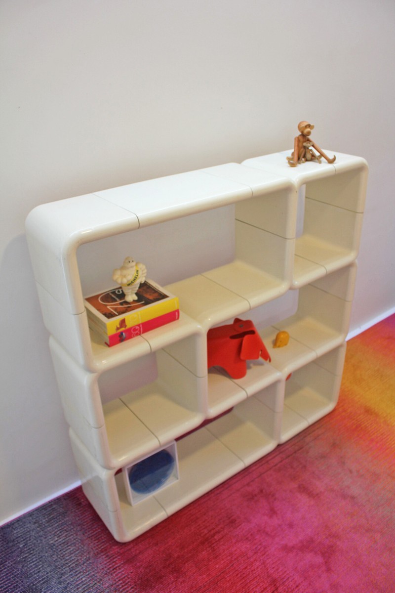 Rare 1970s Space Age UMBO Shelving Unit Verner Panton/Eero Aarnio