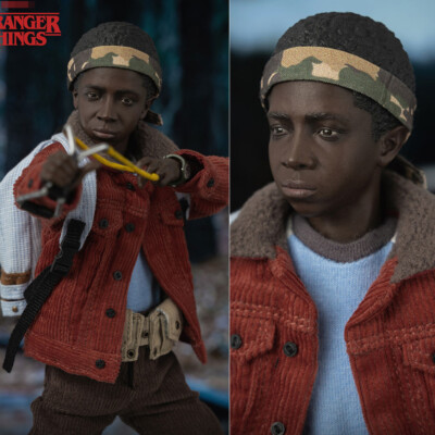 Threezero Stranger Things Lucas 1/6 Action Figure Collectible Doll