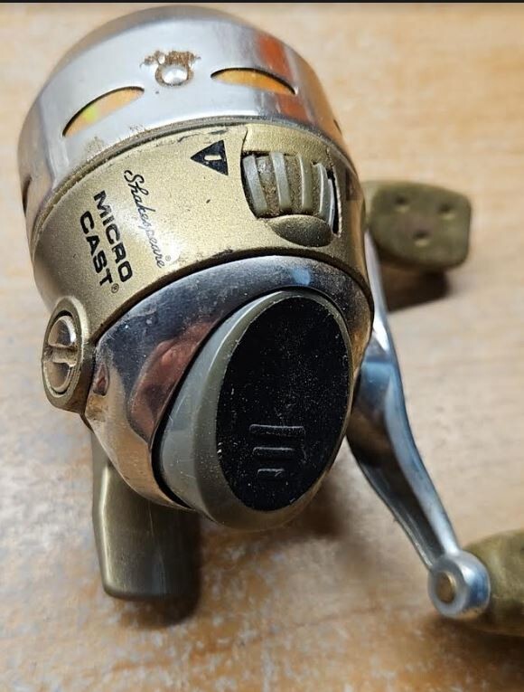 SHAKESPEARE MICRO MCAST MICROCAST SPINCAST REEL 4.1:1 4lb/70Yds | eBay