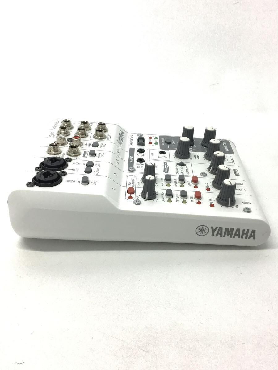 YAMAHA AG06 MK2 6ch Live Streaming Mixer USB Audio Interface | eBay