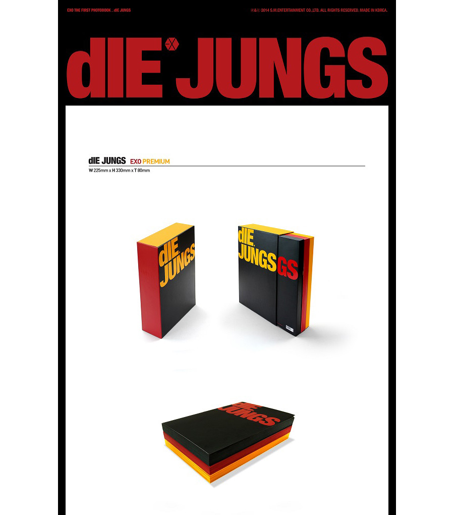 EXO [DIE JUNGS EXO-M] Photo Book 340P K-POP SEALED | eBay