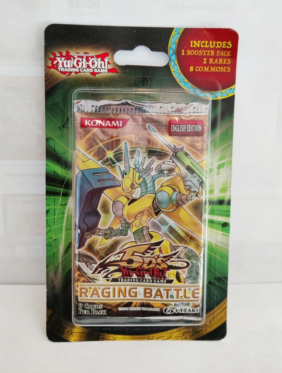 Yu-Gi-Oh! TCG Raging Battle Sealed Collectible Card Game Packs for