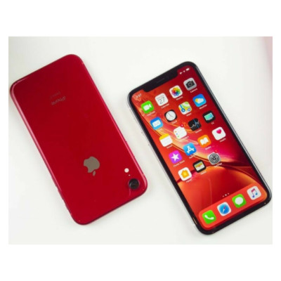 Apple iPhone XR 64GB - Unlocked - Black/Red - Mint Condition