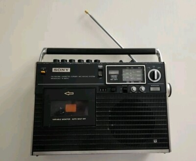 SONY CF-1780 Radio Cassette Player AM FM Vintage Working Retro
