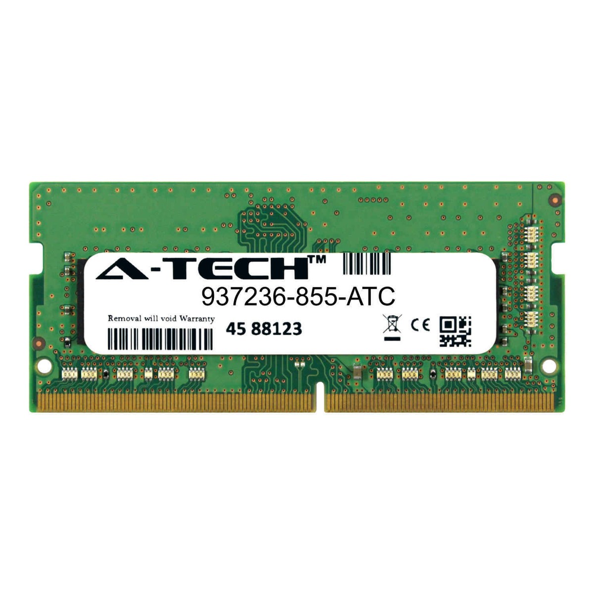 8GB DDR4 2666MHz PC4-21300 SODIMM (HP 937236-855 Equivalent