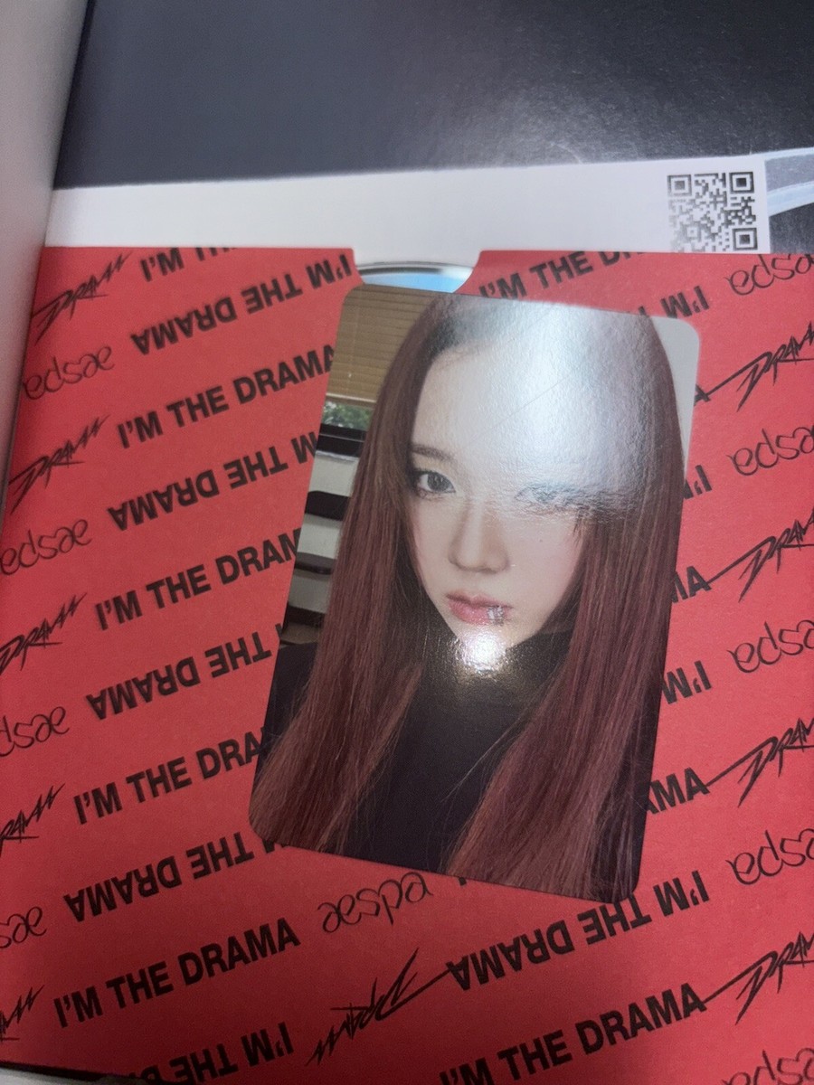 aespa [DRAMA] All Member Autographed Signed Album | eBay