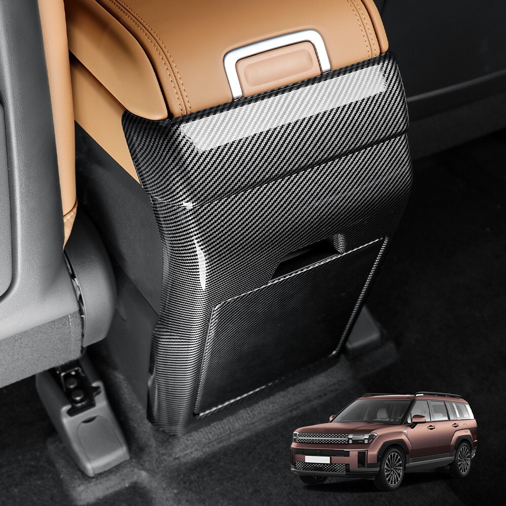 For 2024 2025 Hyundai Santa FE Carbon Fiber ABS Rear Air Vent