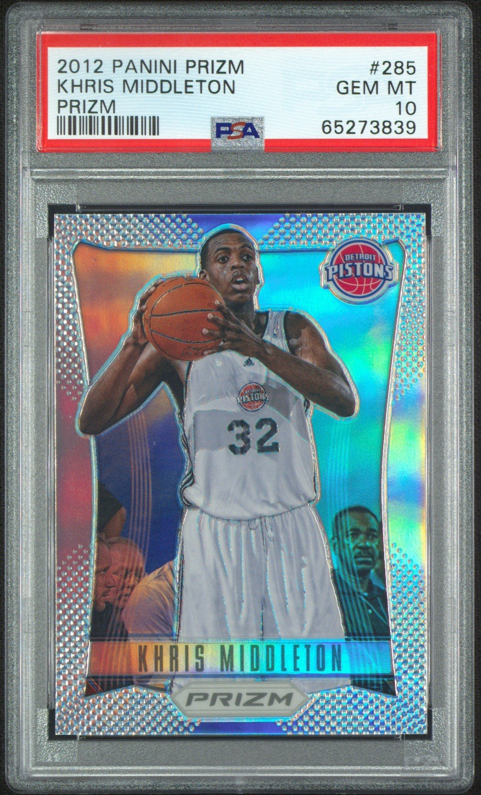 Khris Middleton 2012 Prizm #285 Silver Price Guide - Sports Card