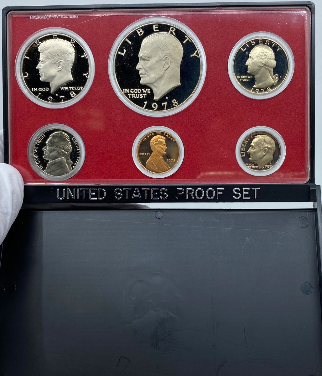 1978 S United States of America Official US Mint PROOF COINS Set
