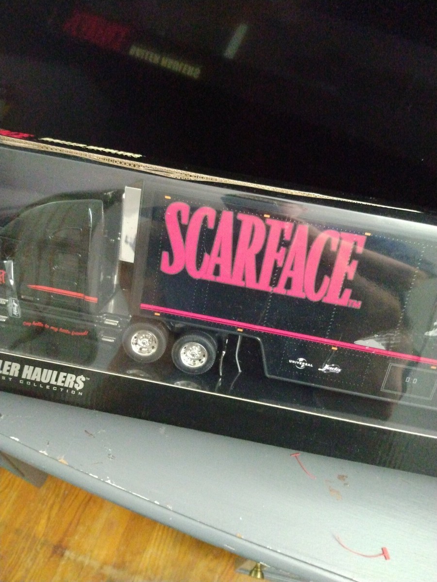 Vintage Scarface tractor trailer Big 1:32 diecast ballers haulers