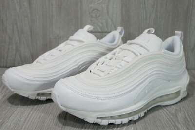New Nike Air Max 97 Womens Triple White DH8016 100 Shoes Retro