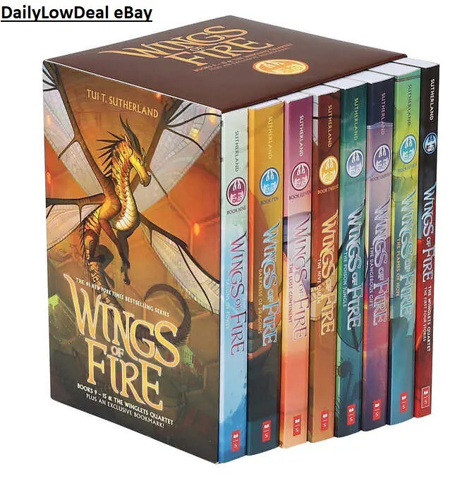 Wings of Fire: 8 Book Box Set (# 9-15 + The Winglets Quartet) Tui