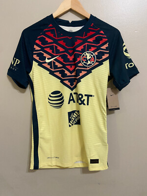 Nike Club America 2021/2022 Home Vaporknit Soccer Jersey CV7843