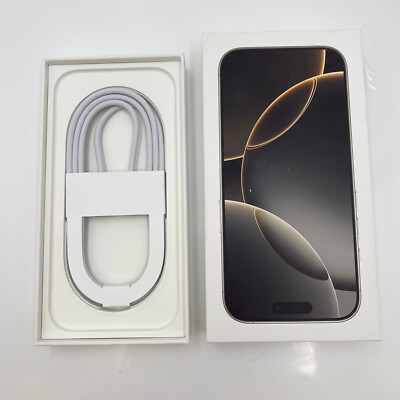 Apple iPhone 16 Pro - 128GB - Natural Titanium (Unlocked) - Open