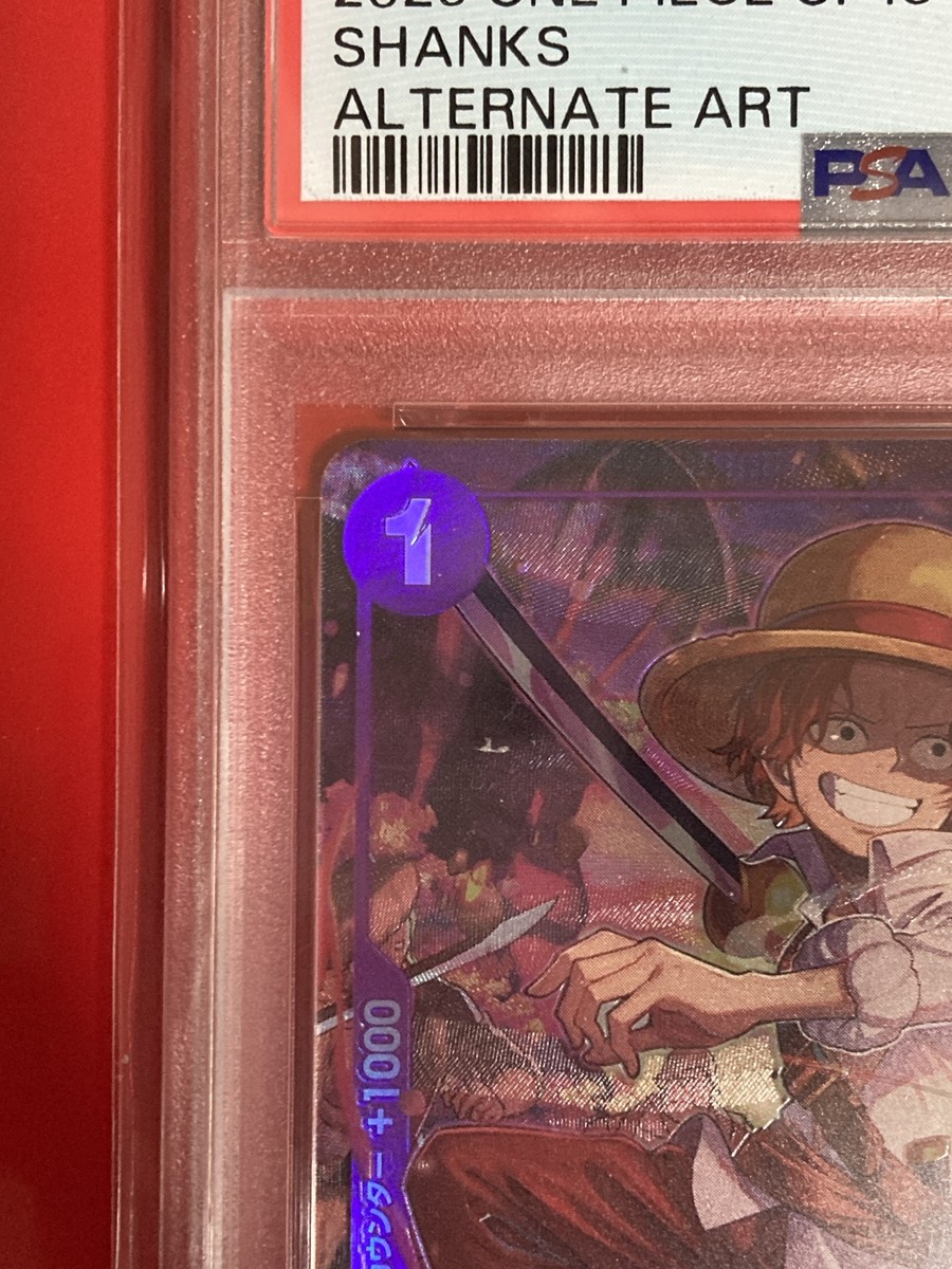 2025 PSA 10 Shanks OP13-065 R Alt Art ONE PIECE Card Game Japanese