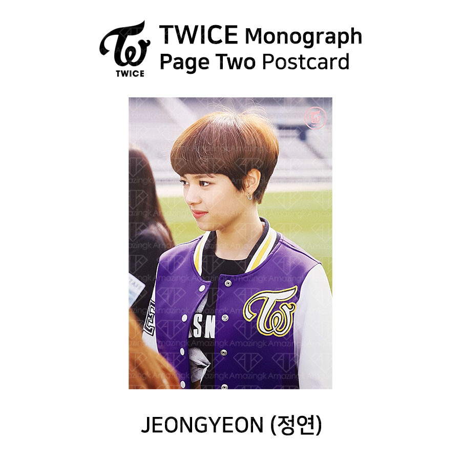 TWICE PAGE TWO Monograph Official Postcard Nayeon Momo Sana Mina
