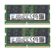 SAMSUNG 16GB PC5-44800 DDR5 5600 MHz SODIMM Laptop RAM