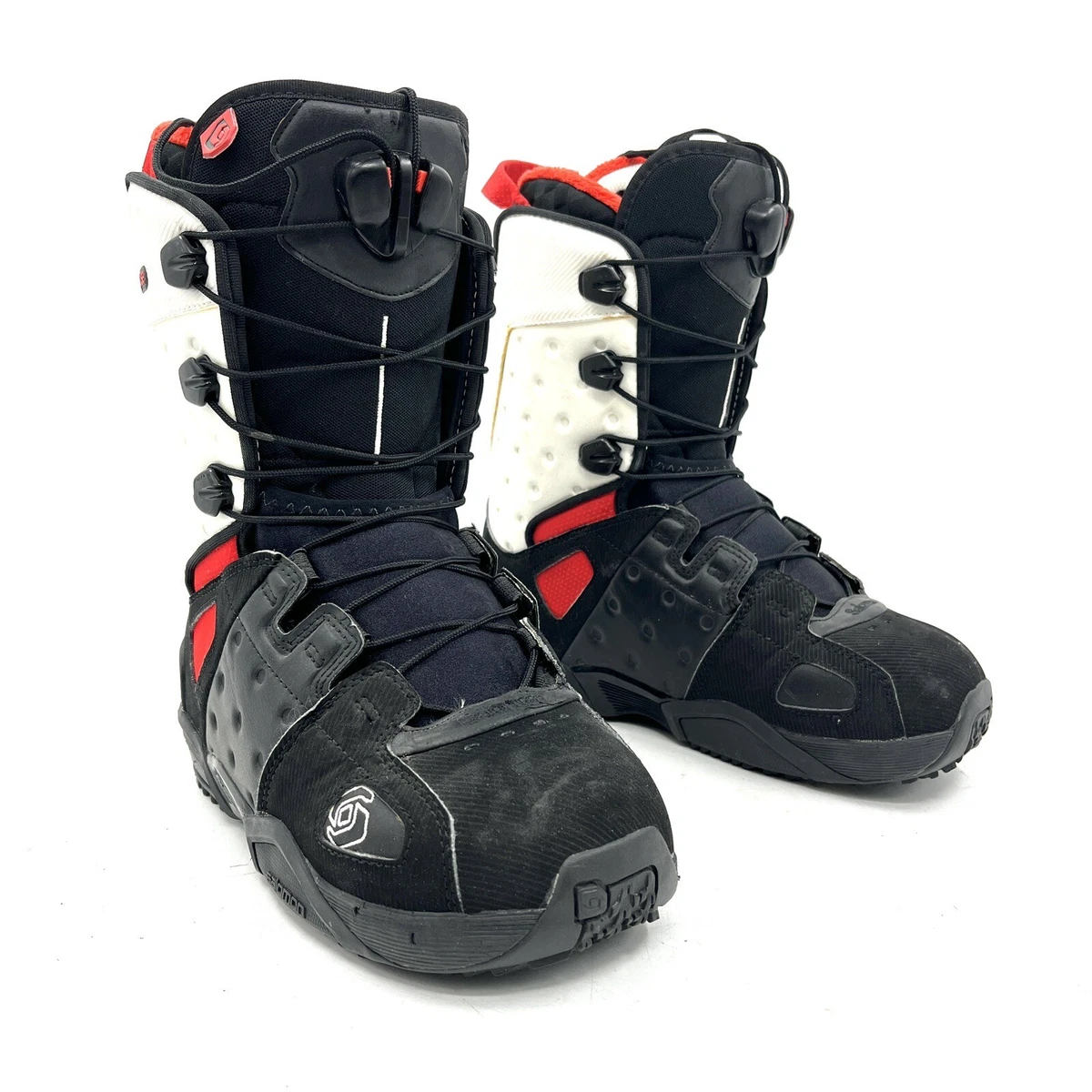Salomon Synapse Black White Snowboard Boots Men's Size 7.5 | eBay