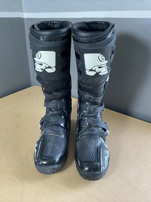 NICE! Metal Mulisha Motocross Boots MSR Tucker Rocky Scope Size 9