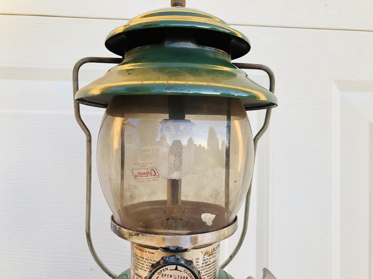 Vintage Coleman Green Single Mantle Lantern Model 200A700 2/81 | eBay