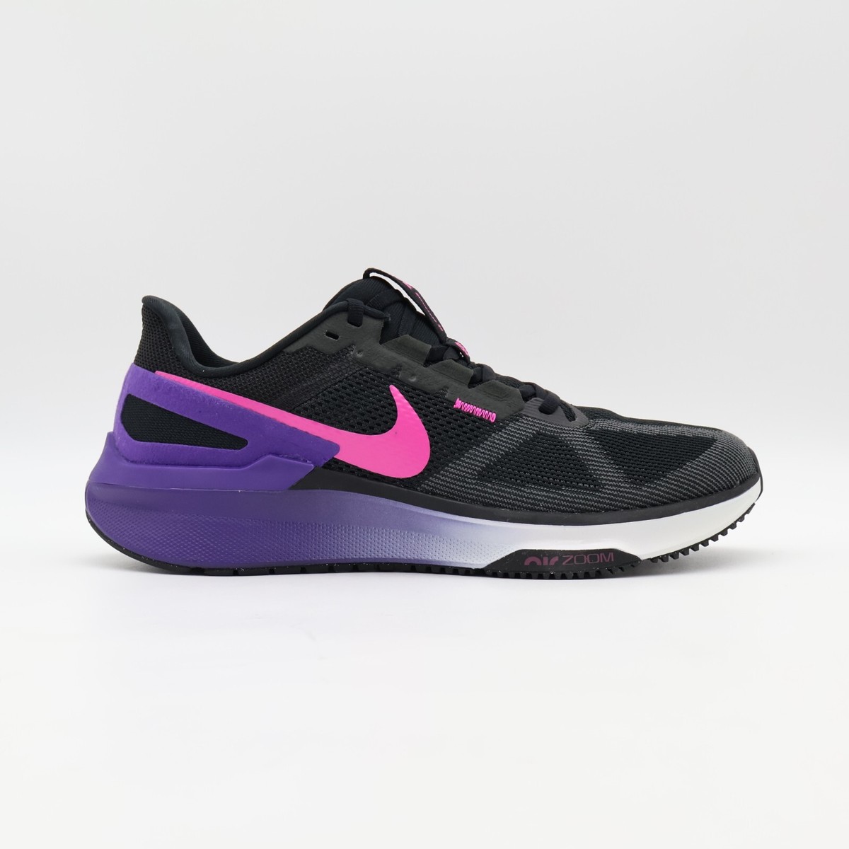 DJ7883-010 Nike Structure 25 Black Anthracite Field Purple Laser