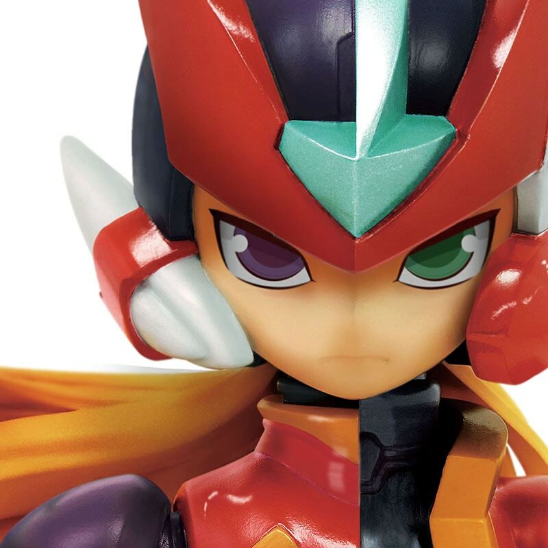 RARE Rockman Megaman ZERO and ZX Double Hero Collection Bust