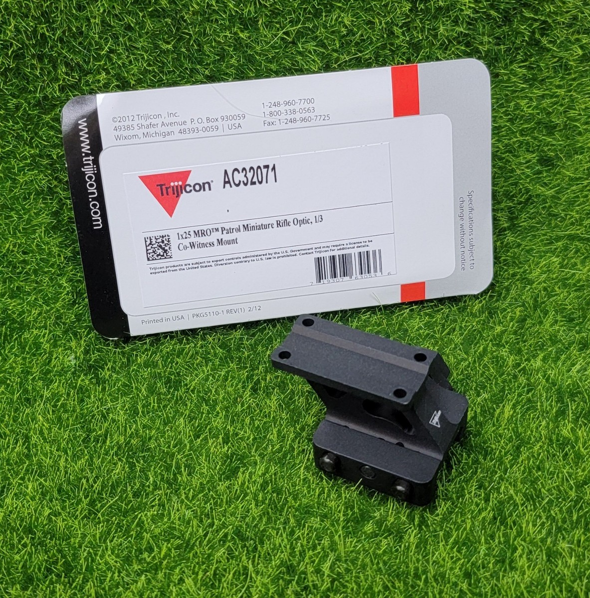 Trijicon MRO Red Dot Quick Release Lower 1/3 Co-Witness Q-LOC