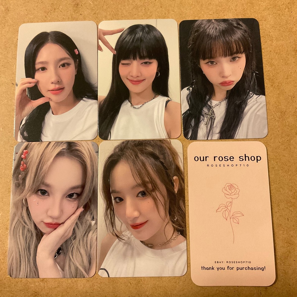 G)I-DLE GIDLE I Feel Official Dear My Muse DMM Fansign Lucky Draw