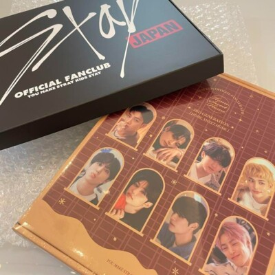 Stray Kids 3rd Membership Welcome Kit Set Korean Japan FC Stay SKZ