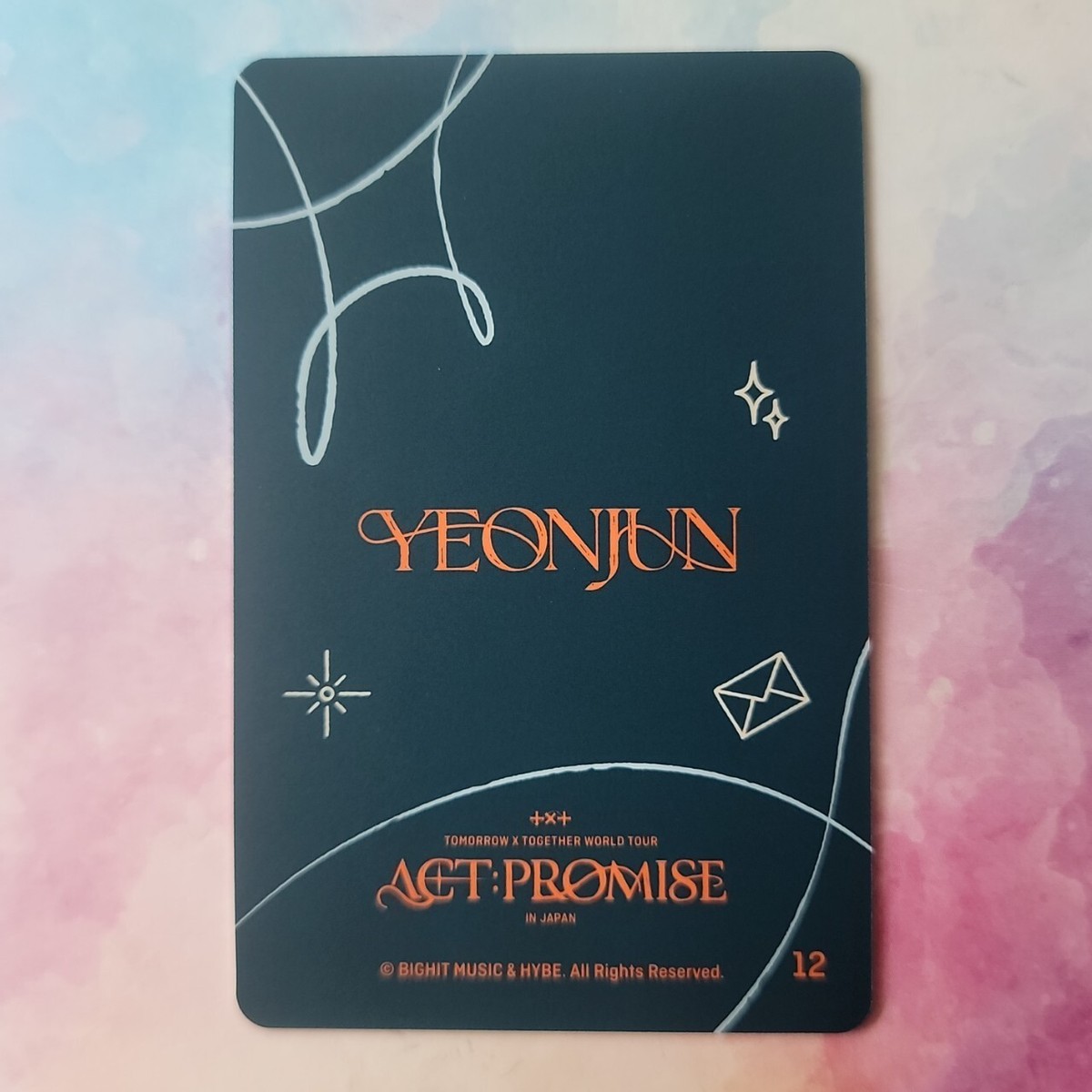 TOMORROW X TOGETHER ACT : PROMISE IN JAPAN MINI PHOTO CARD TXT
