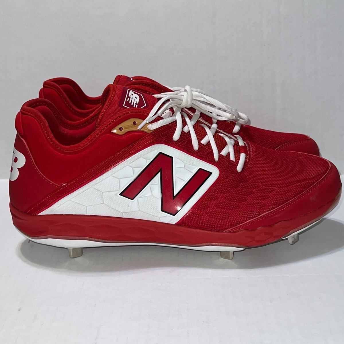 New Balance Men's Size 16 Baseball Cleats Metal Spikes L3000TR4