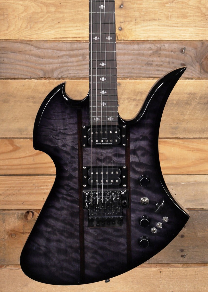 BC Rich Mockingbird Legacy ST Electric Guitar Black Burst w/ Floyd