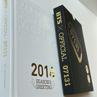 BTS Diary 2014 Season's Greeting Official 07131 Limited Edition