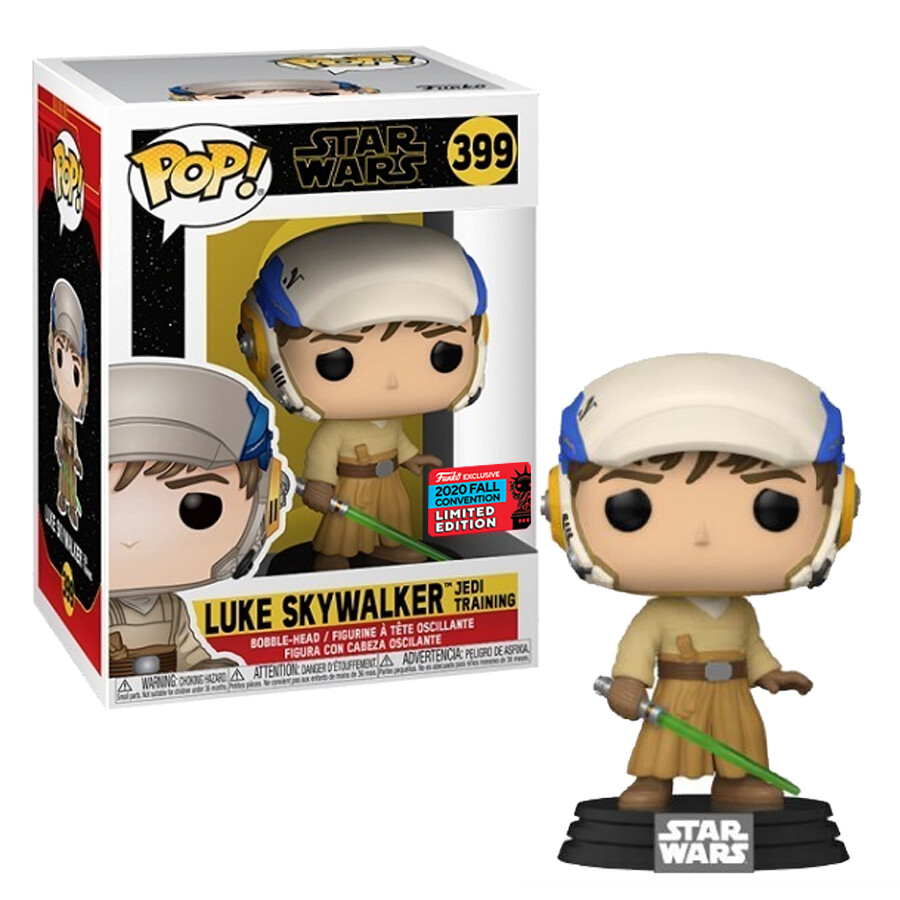 Star Wars Luke Skywalker Jedi Training NYCC Exclusive Pop! Vinyl