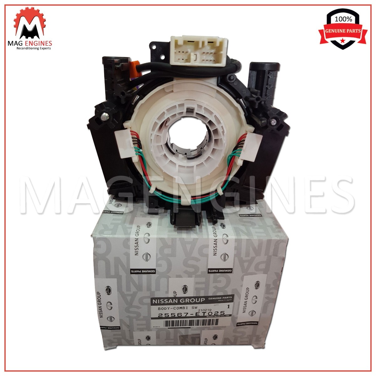 Nissan OEM 2006 Murano Airbag Air Bag-clockspring Clock Spring