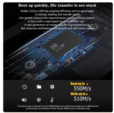 Kodak X120 PRO SSD Drive HDD 2.5 Hard Disk SSD 512GB HD SA | eBay