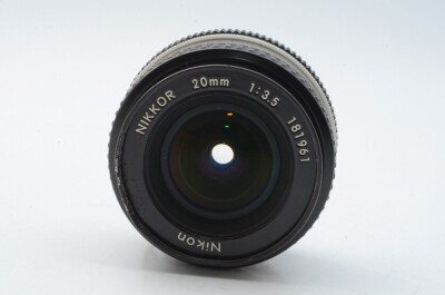 Nikon Ai Nikkor 20mm F/3.5 Wide Angle MF Lens From Japan 120216 | eBay