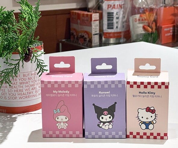 Sanrio Kitty, Kuromi, My Melody Keychain x T money / KOREA