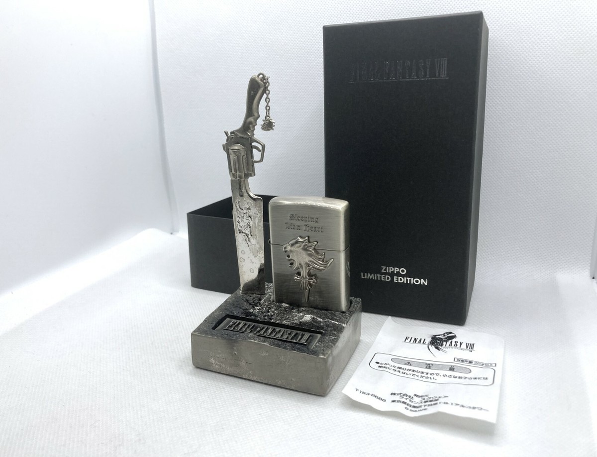 New ZIPPO Limited Edition FINAL FANTASY VIII Sleeping Lion Heart