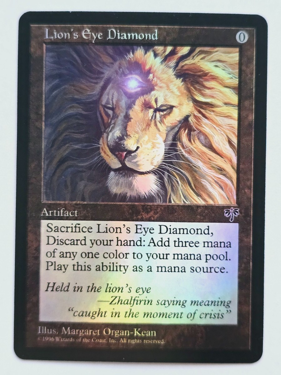 日本語 MTG ライオンの瞳のダイアモンド MagicThe Gathering 日本語